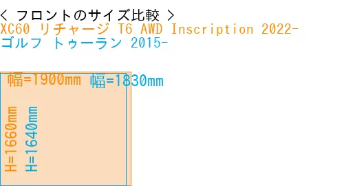 #XC60 リチャージ T6 AWD Inscription 2022- + ゴルフ トゥーラン 2015-
